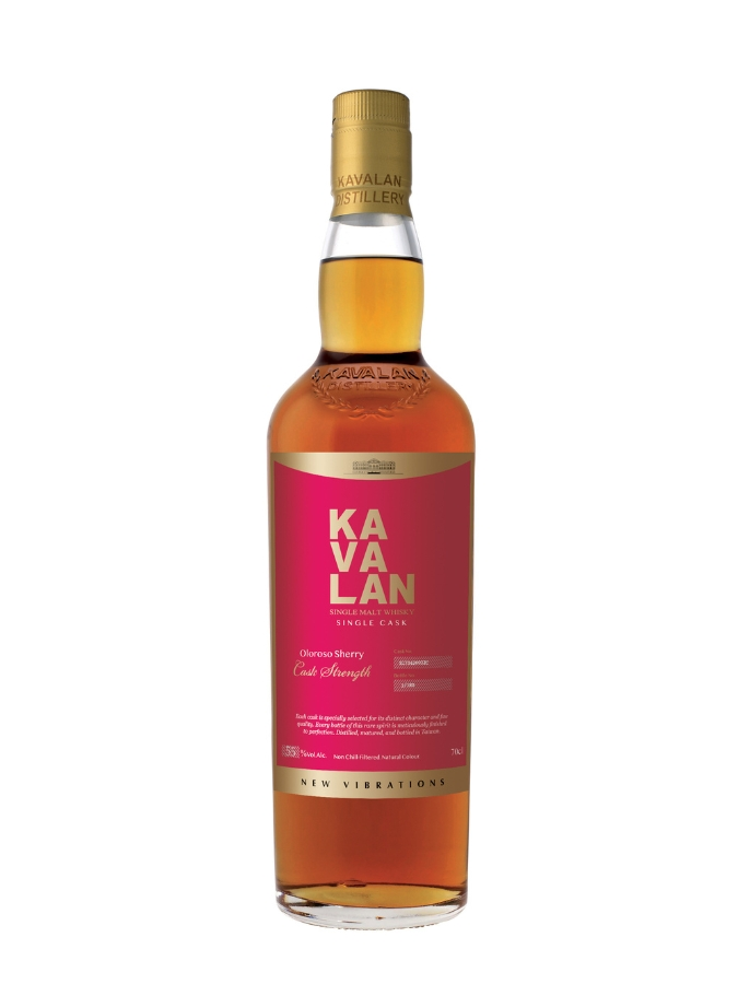 KAVALAN 6 ans 2017, Oloroso Sherry cask strengh, whisky Taïwan
