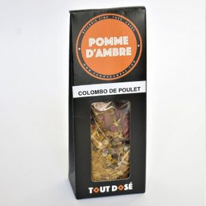 Epices TOUT DOSÉ, mélange d'épices pour Colombo de pouletEpices TOUT DOSÉ, mélange d'épices pour Colombo de poulet