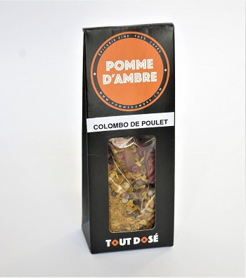 Epices TOUT DOSÉ, mélange d'épices pour Colombo de poulet