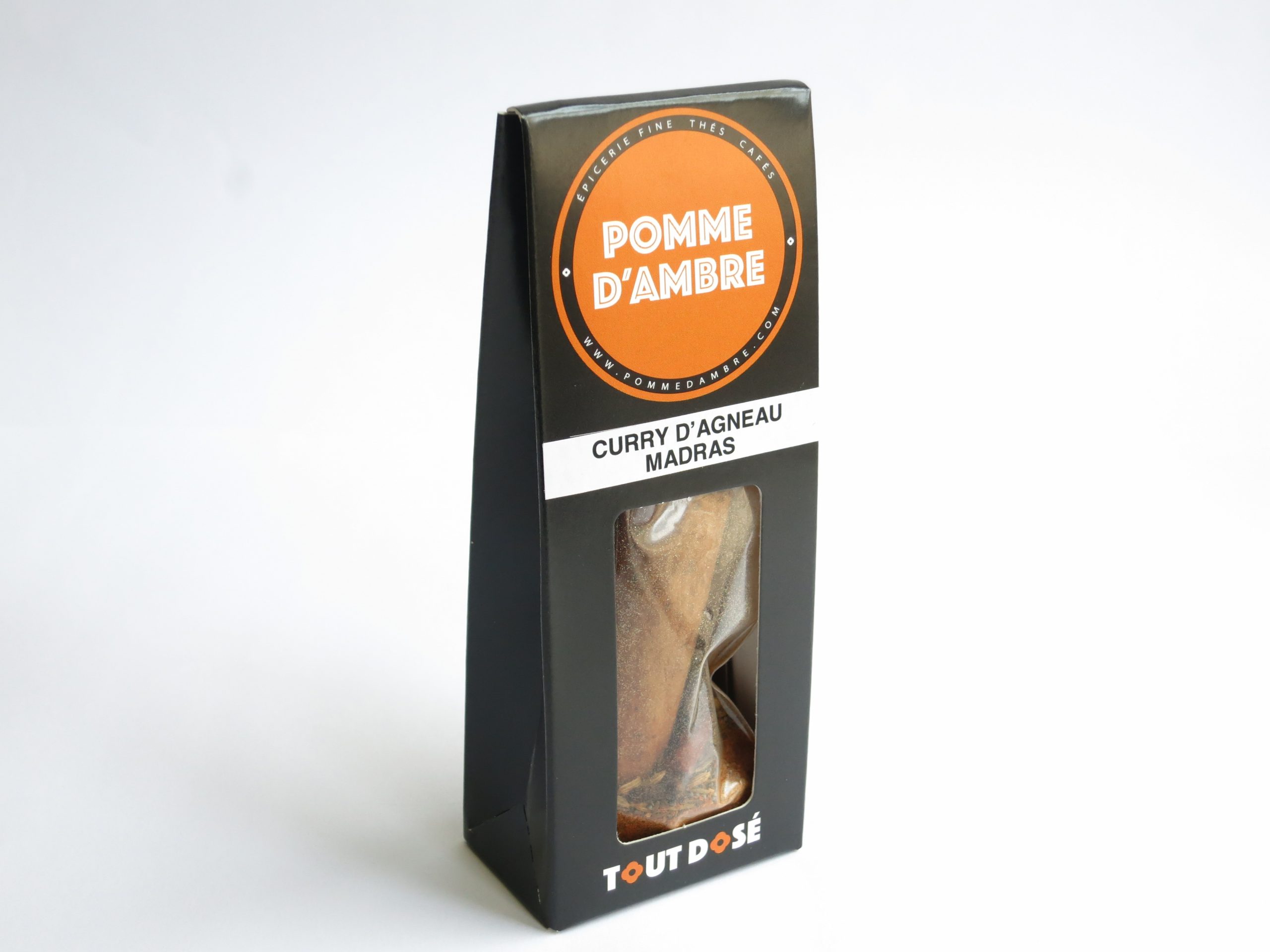 Epices TOUT DOSÉ, mélange d'épices pour Curry d'agneau madras