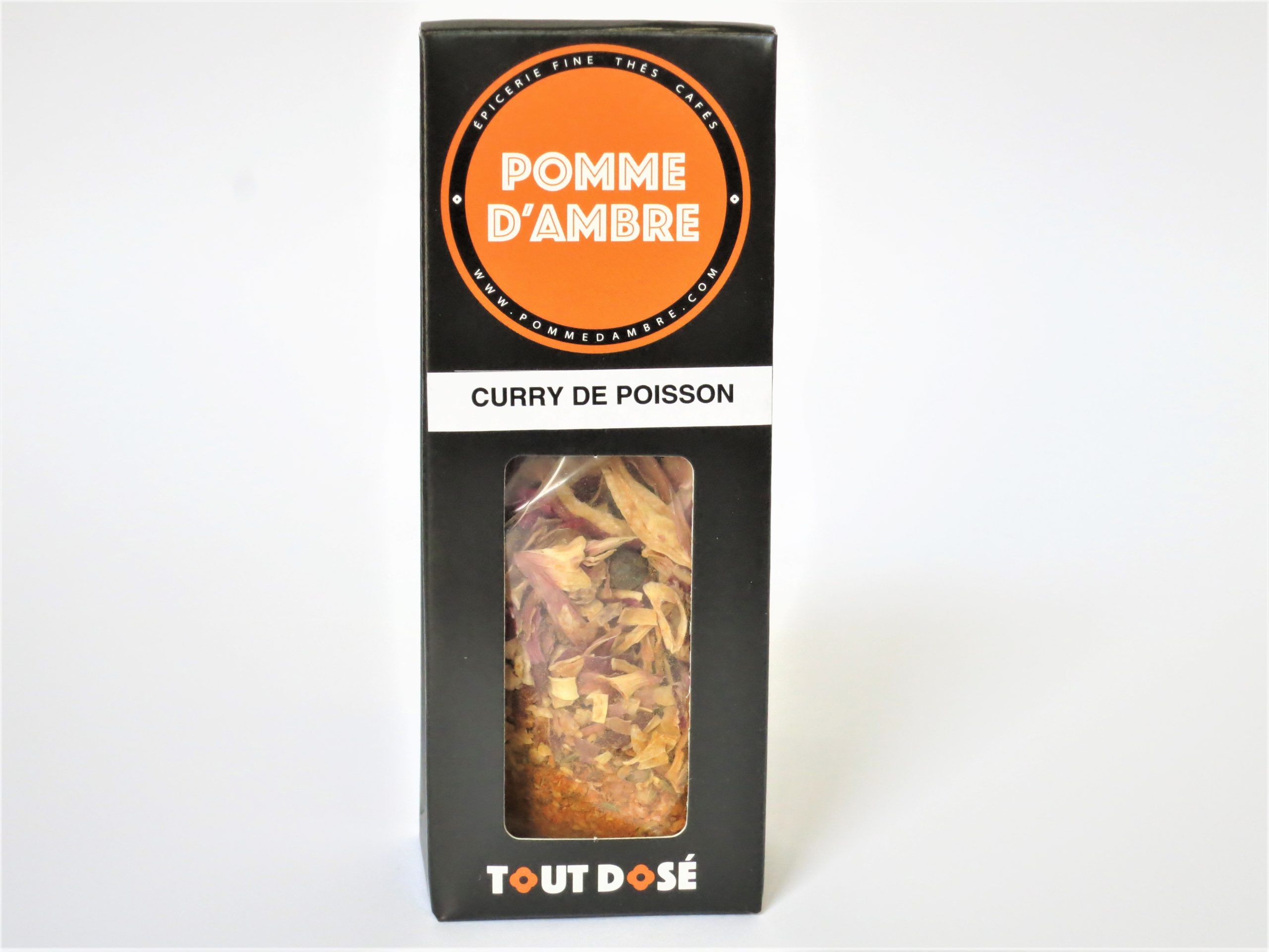 Epices TOUT DOSÉ, mélange d'épices pour Curry de poisson