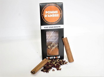 Epices TOUT DOSÉ, mélange d'épices pour Terrine de foie gras