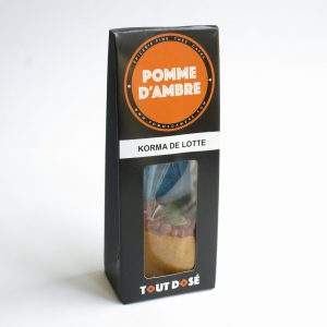 Epices TOUT DOSÉ, mélange d'épices pour Korma de lotteEpices TOUT DOSÉ, mélange d'épices pour Korma de lotte