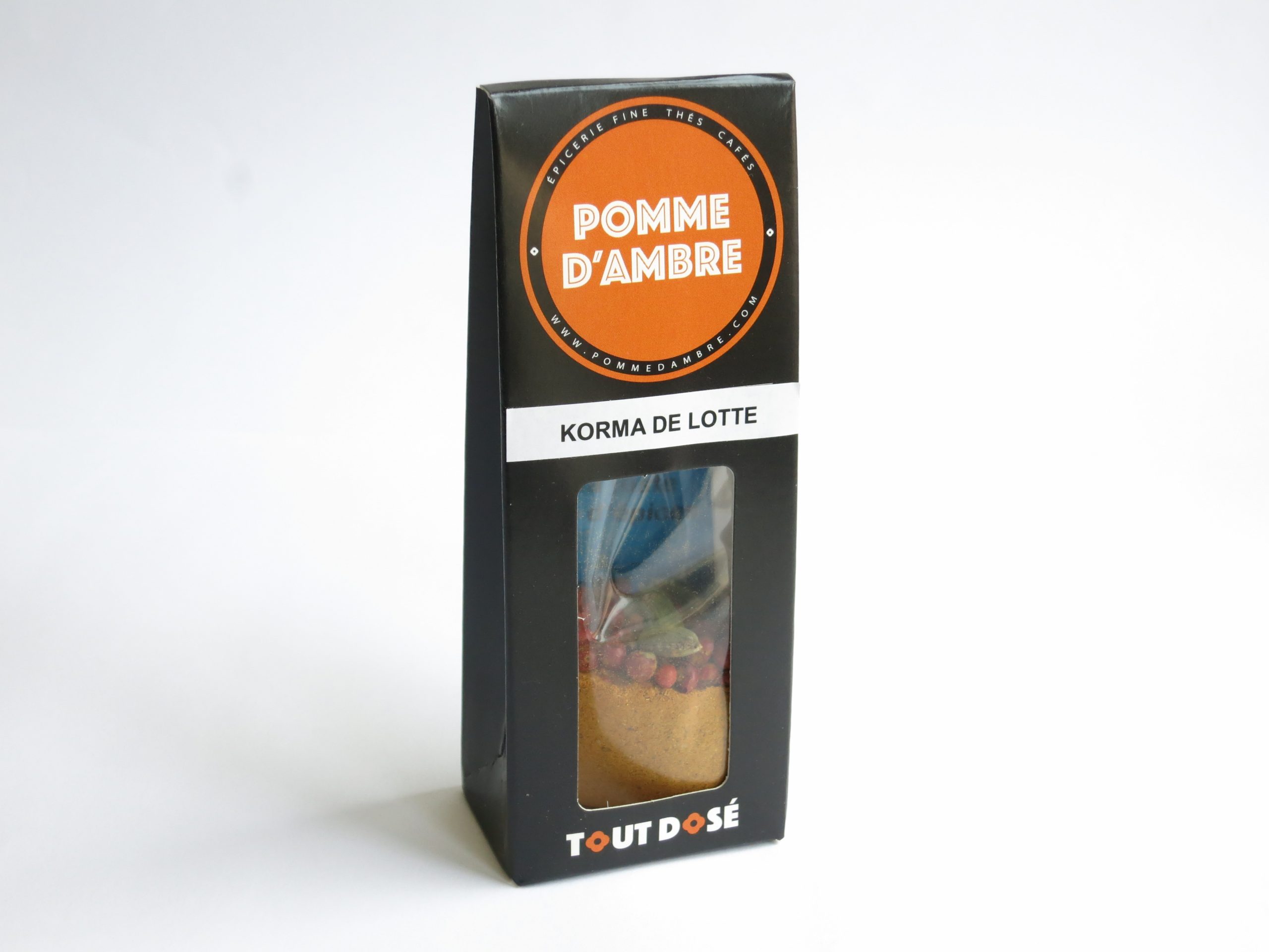 Epices TOUT DOSÉ, mélange d'épices pour Korma de lotte