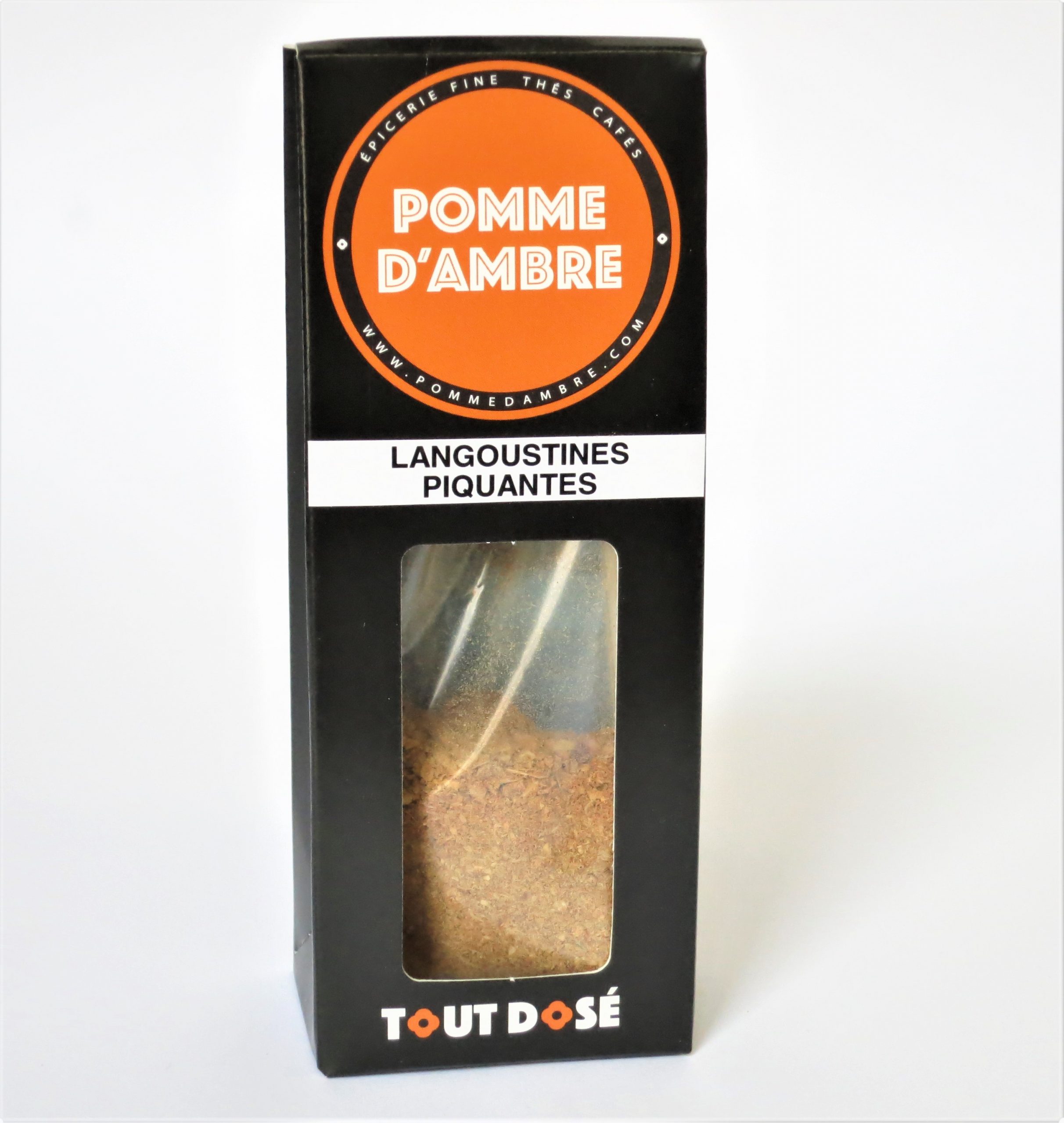 Epices TOUT DOSÉ, mélange d'épices pour Langoustines piquantes