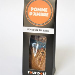 Epices TOUT DOSÉ, mélange d'épices pour Poisson au satéEpices TOUT DOSÉ, mélange d'épices pour Poisson au saté