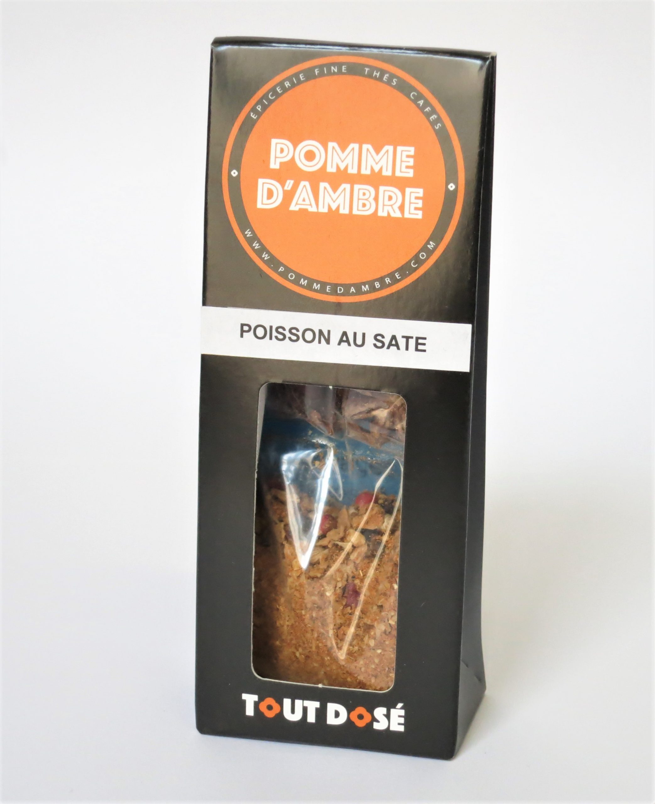 Epices TOUT DOSÉ, mélange d'épices pour Poisson au saté