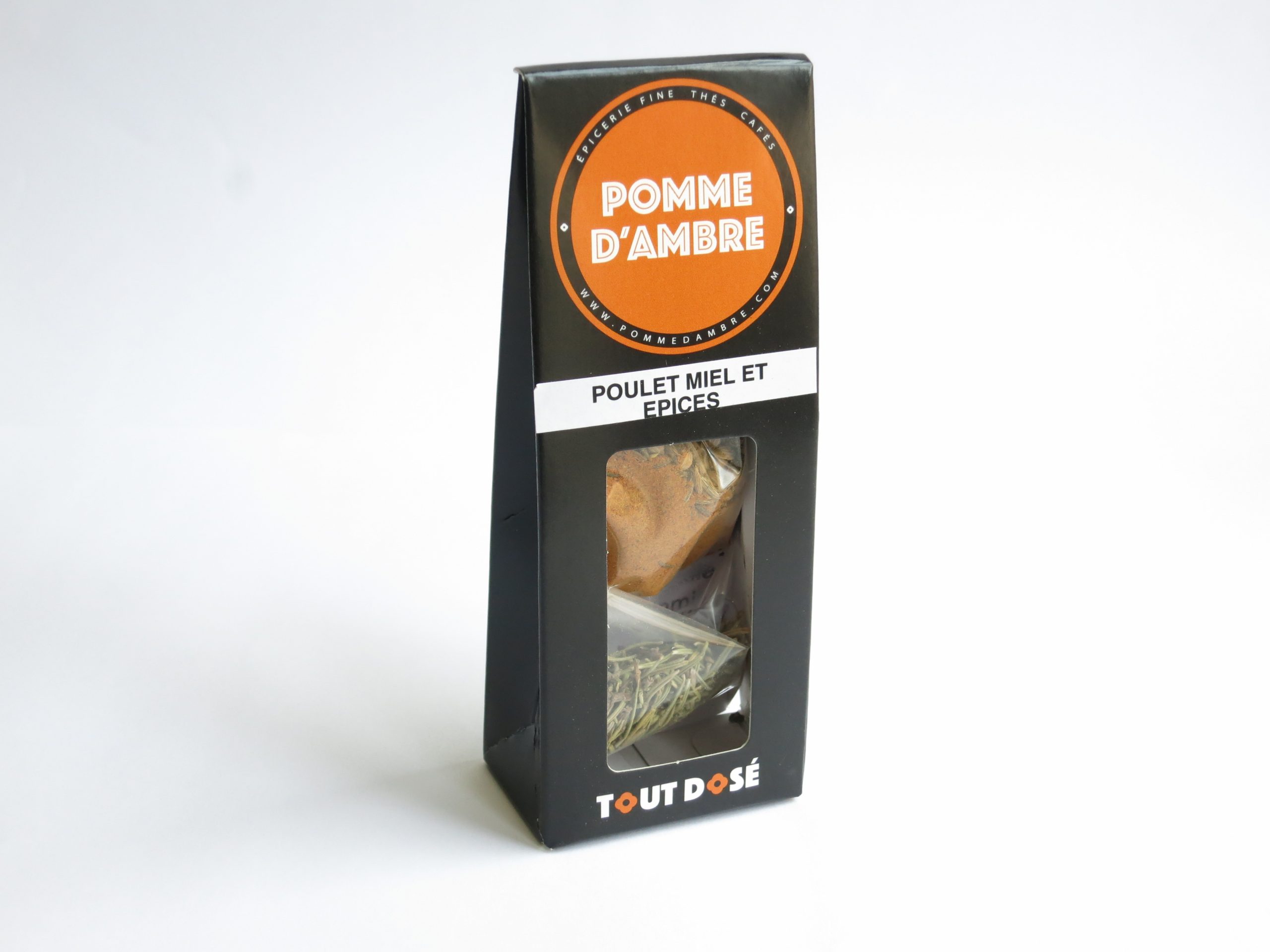 Epices TOUT DOSÉ, mélange d'épices pour Poulet au miel