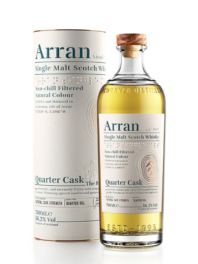 Arran Quarter Cask "the Bothy" single malt whisky 56,2% Ecosse