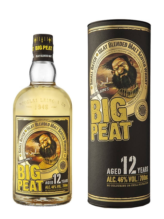 Big Peat 12 ans, whisky tourbé 46% Ecosse