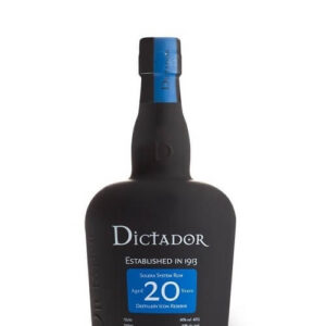 DICTADOR 20 ans rhum ColombieDICTADOR 20 ans rhum Colombie