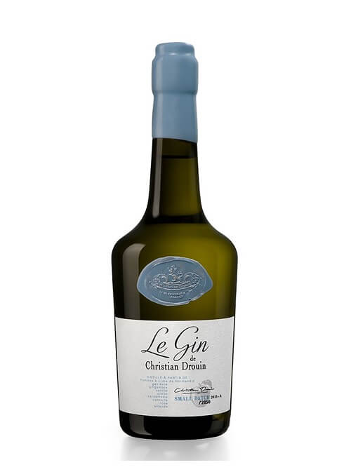 le gin de Christian Drouin à base de cidre et de genièvre