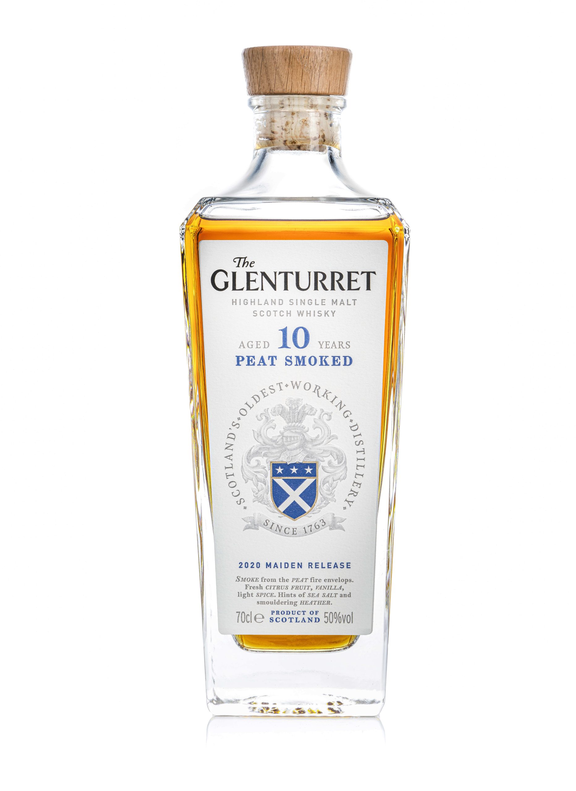 GLENTURRET 10 ans, single malt whisky Ecosse