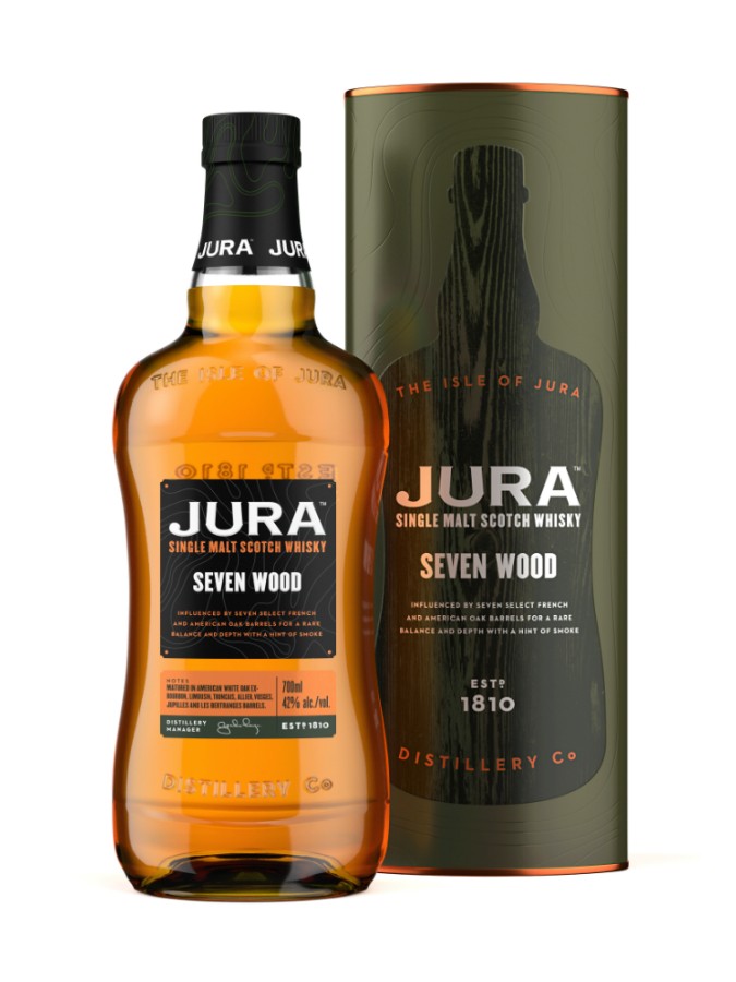JURA Seven Wood, whisky Ecosse 42%