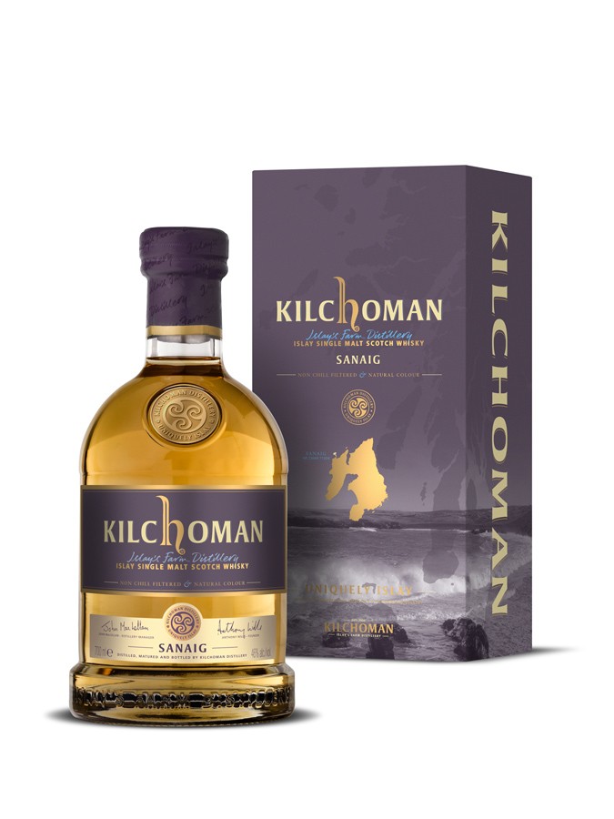 Kilchoman Sanaig whisky 46% 70cl