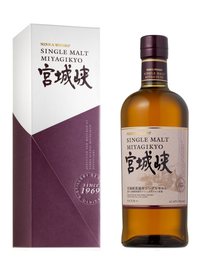 Miyagikyo single malt, whisky Japon, 45%