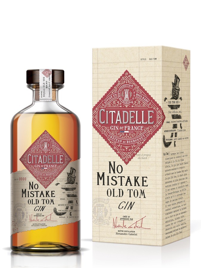 gin Citadelle no mistake old tom gin France
