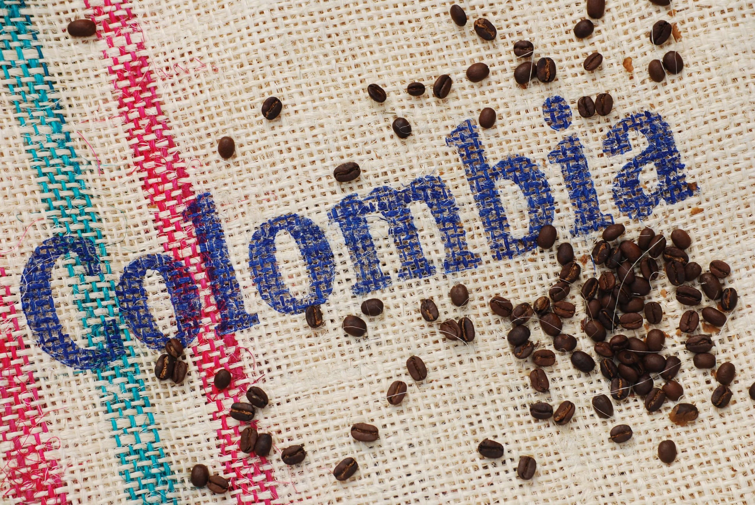 Café décaféiné Colombie, en grains