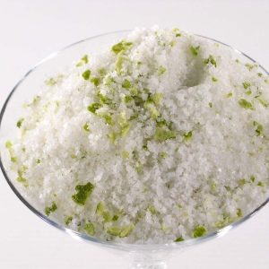 Fleur de sel au zeste de citron vertFleur de sel au zeste de citron vert, en vrac