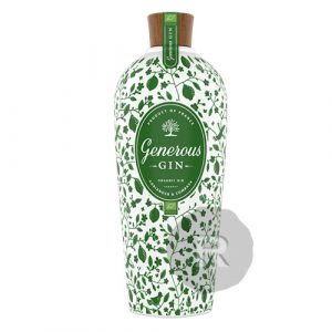 GENEROUS Gin Bio 44%Generous gin bio français d'une grande fraîcheur citronnée.