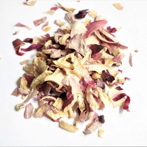 Oignons rose lanièresOignons rose lanières, en vrac