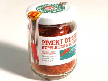 Piment d'Espelette 40g, récolte 2022, en pot