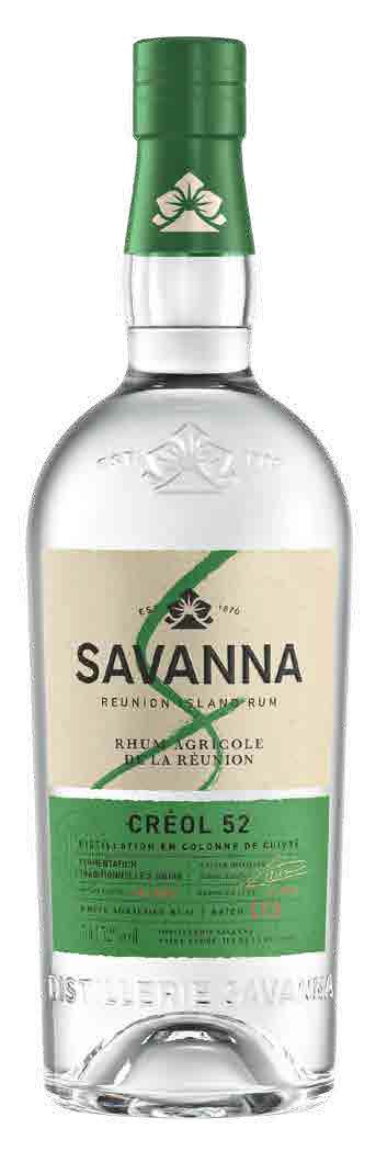 Savanna Creol 52% rhum agricole La Réunion