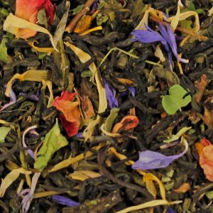 Fin de l'Été, thé vert parfumé BioFin de l'été, thé vert parfumé bio, en vrac