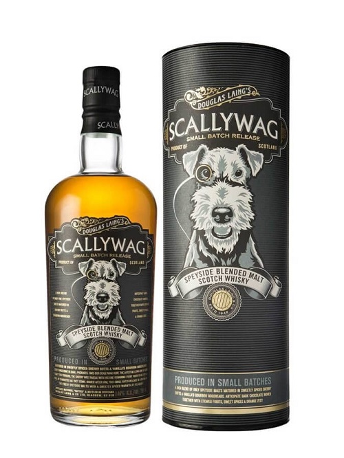 SCALLYWAG, blended malt whisky 46%, Ecosse