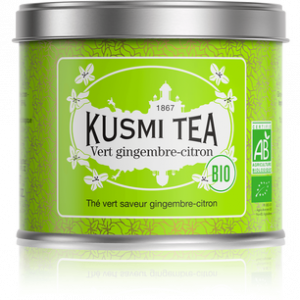 Vert Gingembre Citron, thé vert Bio, boîte ou sachetsVert Gingembre Citron, thé vert Bio, boîte ou sachets