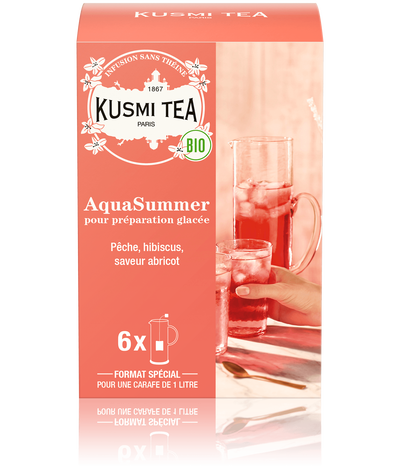 AquaSummer Bio, 6 sachets pour infusion glacée