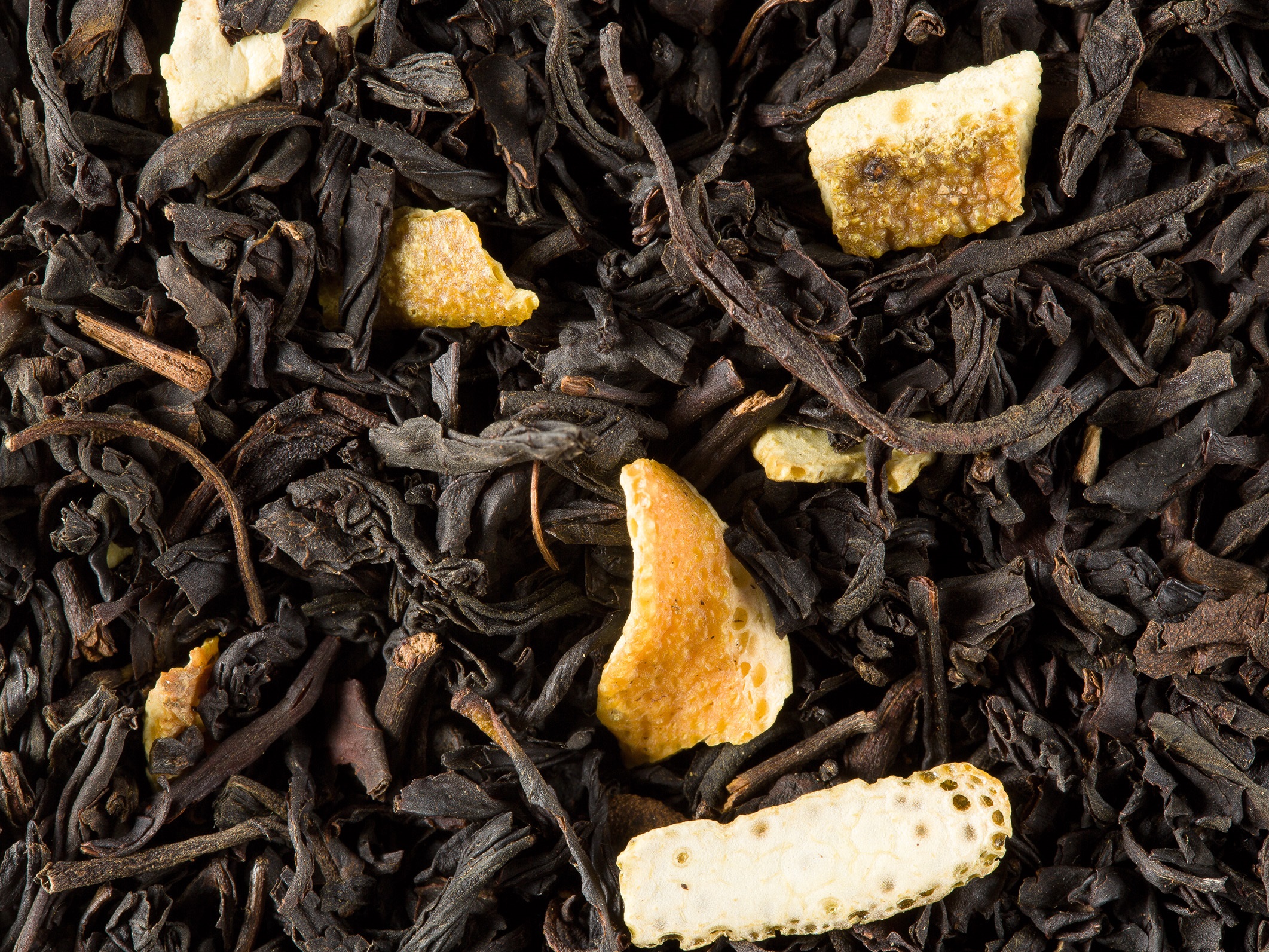 DAMMANN, Orange Pamplemousse Citron thé noir parfumé en vrac