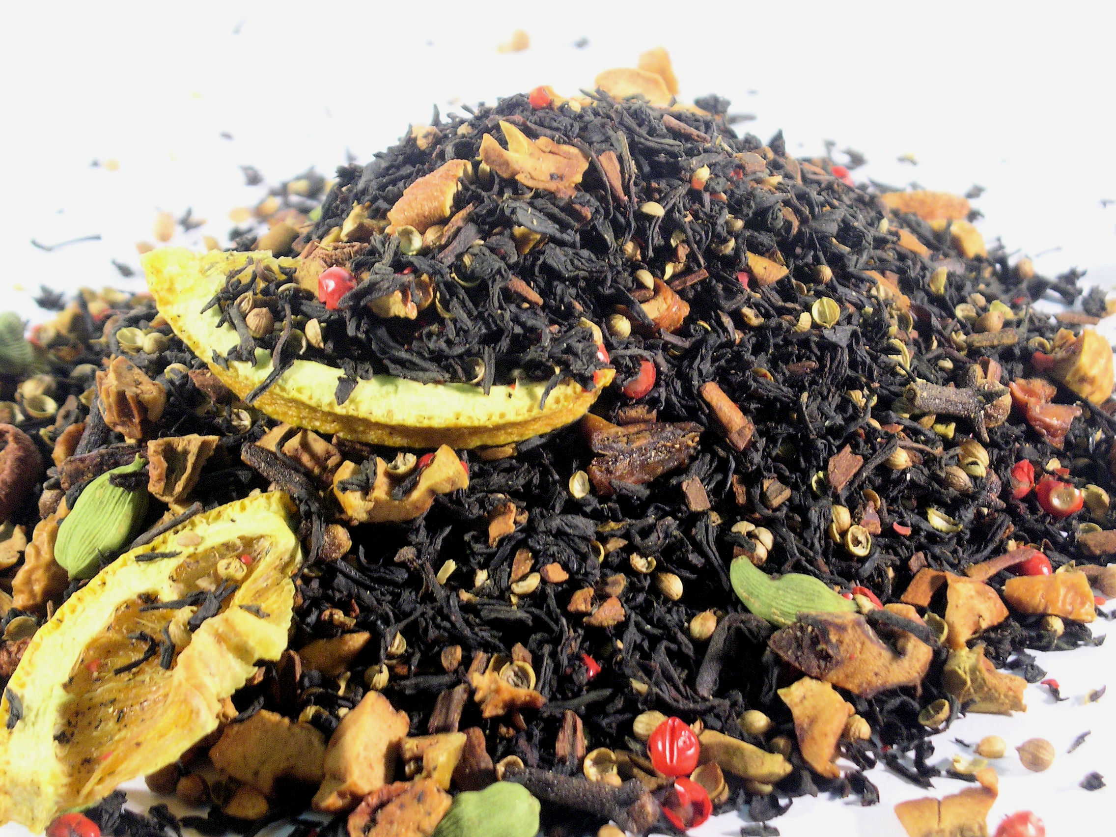 Cannelle Orange épices, thé noir parfumé, en vrac