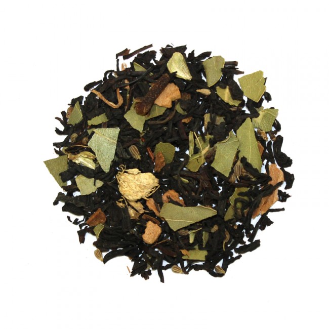 Chaï, thé noir parfumé aux épices, en vrac