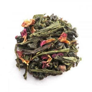 Jardin de Mogador, thé vert parfuméKusmi, jardins de Mogador, thé vert en vrac