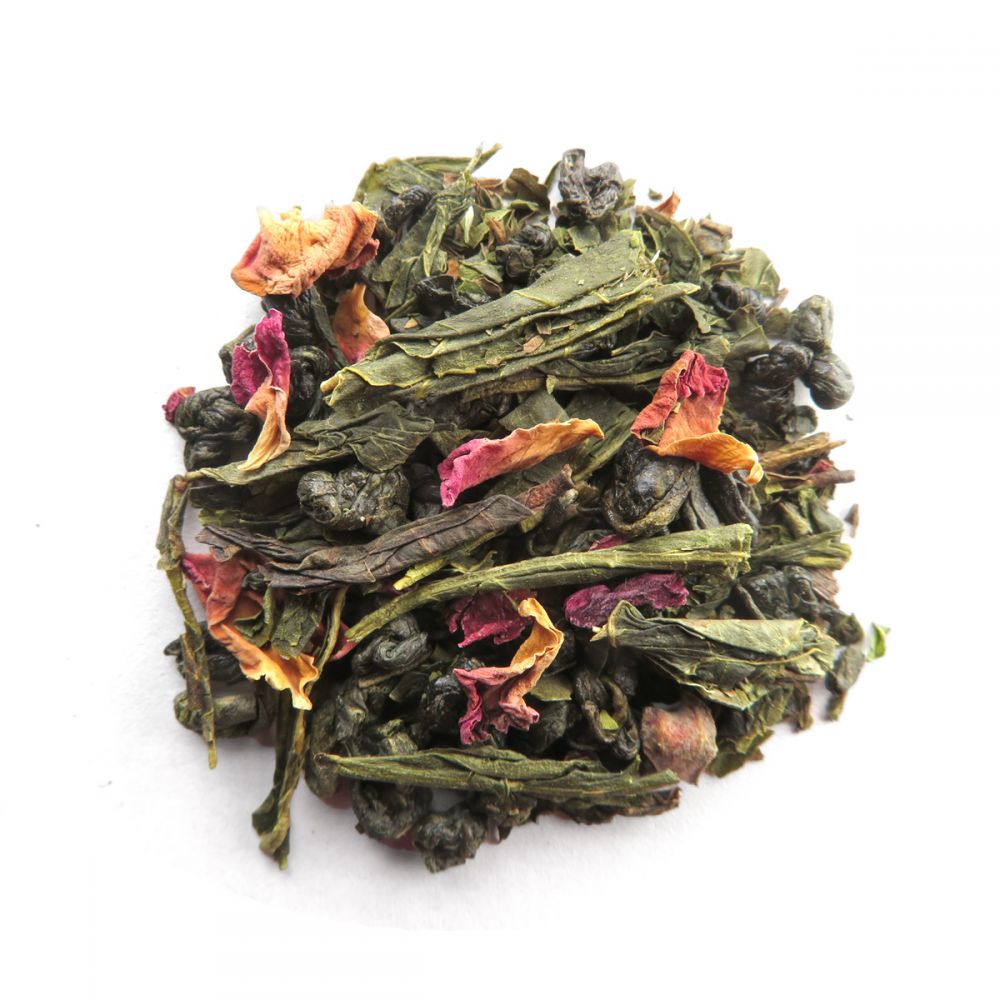 Kusmi, jardins de Mogador, thé vert en vrac