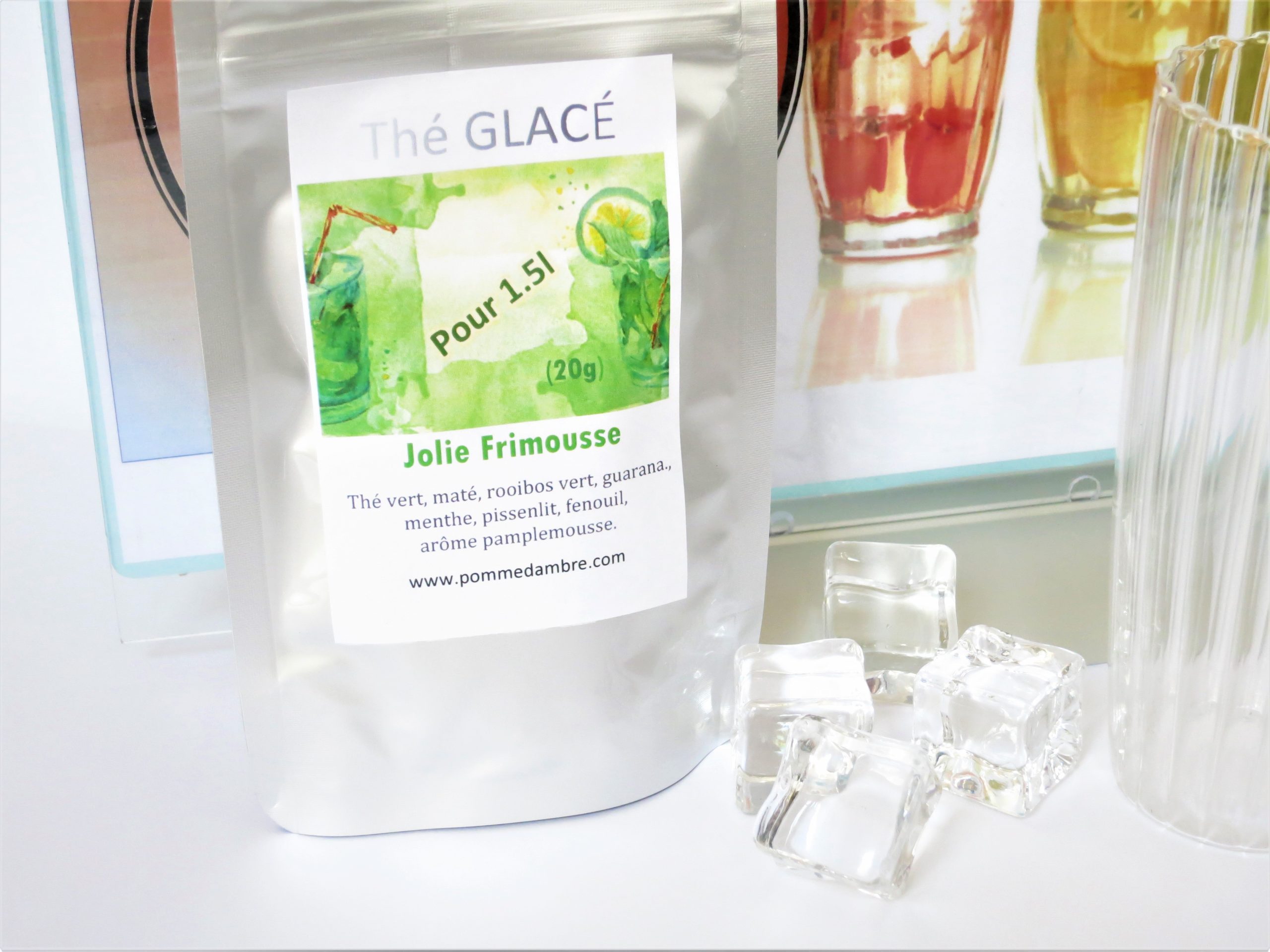 Jolie Frimousse thé vert glacé sachet 20g