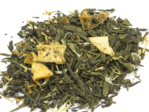 Mangobelle, thé vert, en vrac
