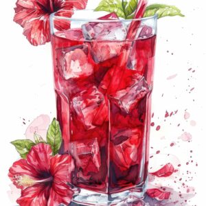 Orchidée Baies Rouges thé vert glacé, sachet 20gOrchidée Baies Rouges thé vert glacé, sachet 20g