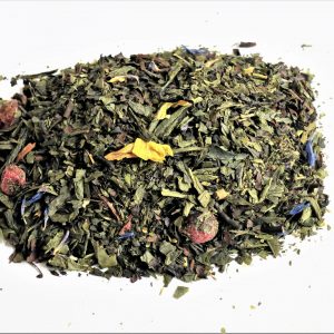 Pêche Royale, thé vert parfuméPêche Royale, thé vert parfumé