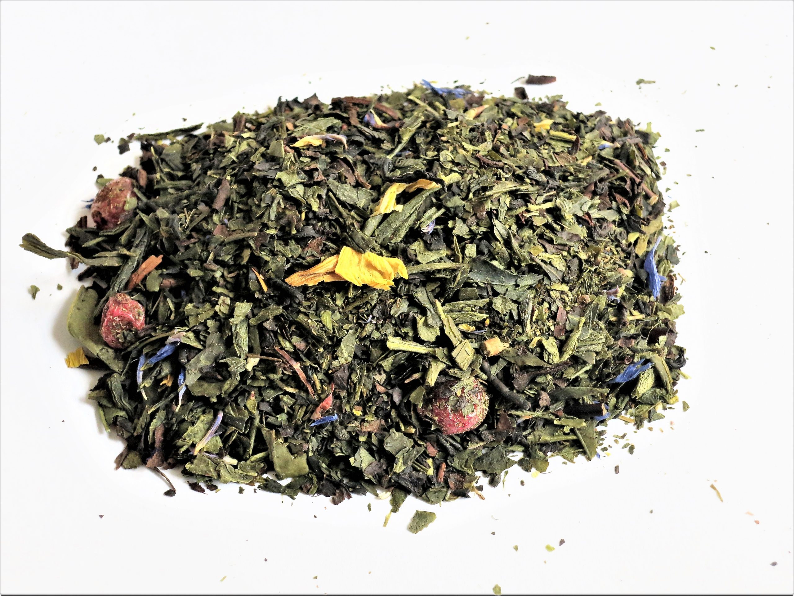 Pêche Royale, thé vert parfumé