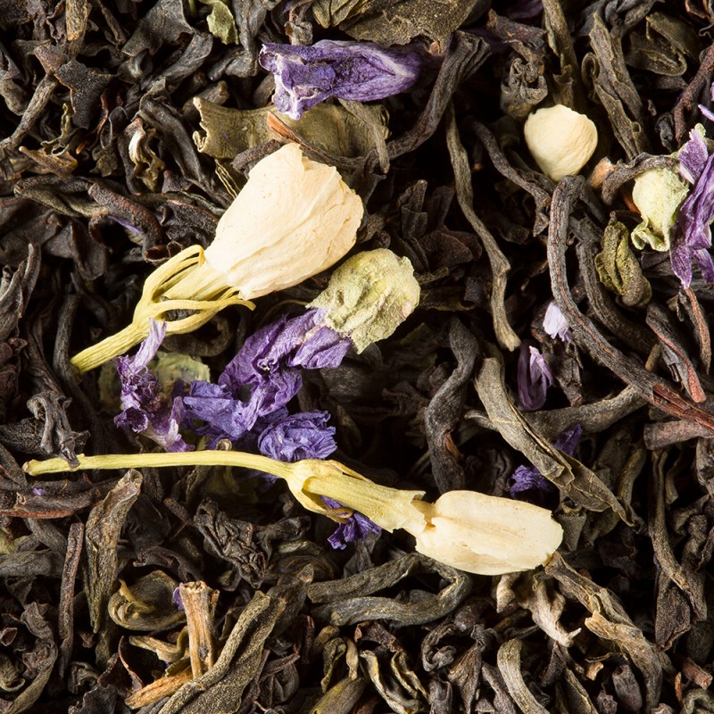 DAMMANN, Thé des Sages, thé noir et thé vert parfumé en vrac