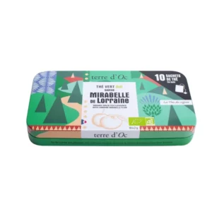 Mirabelle thé vert Bio, boite de 10 sachetsMirabelle thé vert Bio, boite de 10 sachets