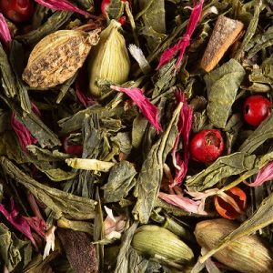 Spicy Coco, thé vert parfuméSpicy Coco, thé vert parfumé