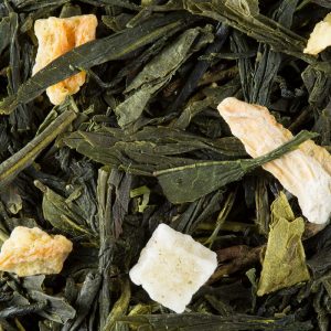 Thé des Divas, thé vert parfuméThé des Divas, thé vert parfumé