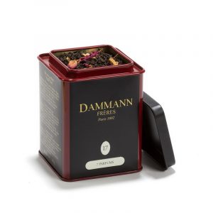 Sept Parfums, thé noir boite de 100gDAMMANN, Sept Parfums, thé noir boite de 100g