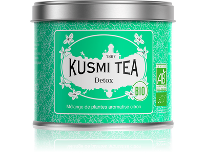 Kusmi, Detox, thé vert et maté Bio boîte ou sachets