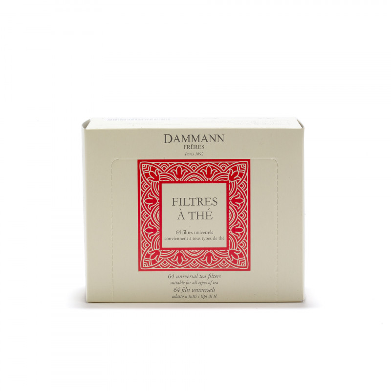 DAMMANN, Infusettes, boîte de 64 filtres à thé