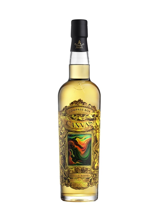 CANVAS, blended malt whisky Compass Box 46%
