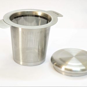 Filtre à thé inox avec couvercleFiltre à thé inox avec couvercle